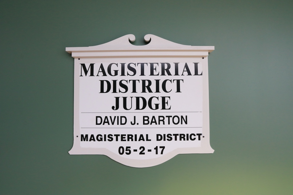 Magisterial District Court (Judge David Barton)